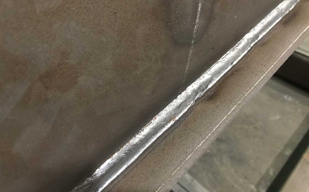 metal core welding