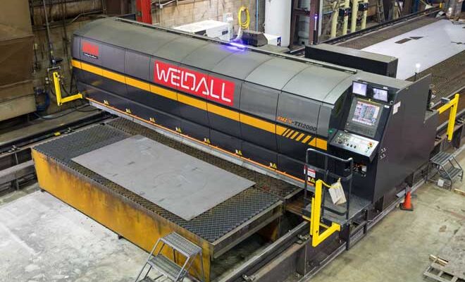 laser cutting fabrication is one of the many cutting services Weldall offers