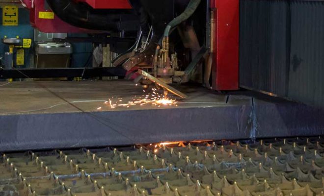 weldall manufacturing offers plasma flame cutting services