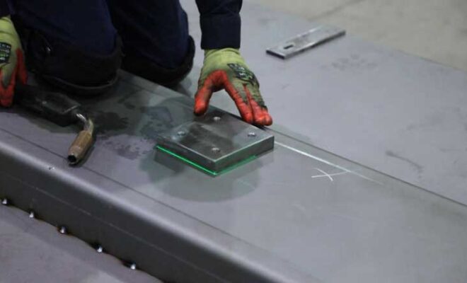 weldall uses spatial positioning systems in their welding fit up inspection