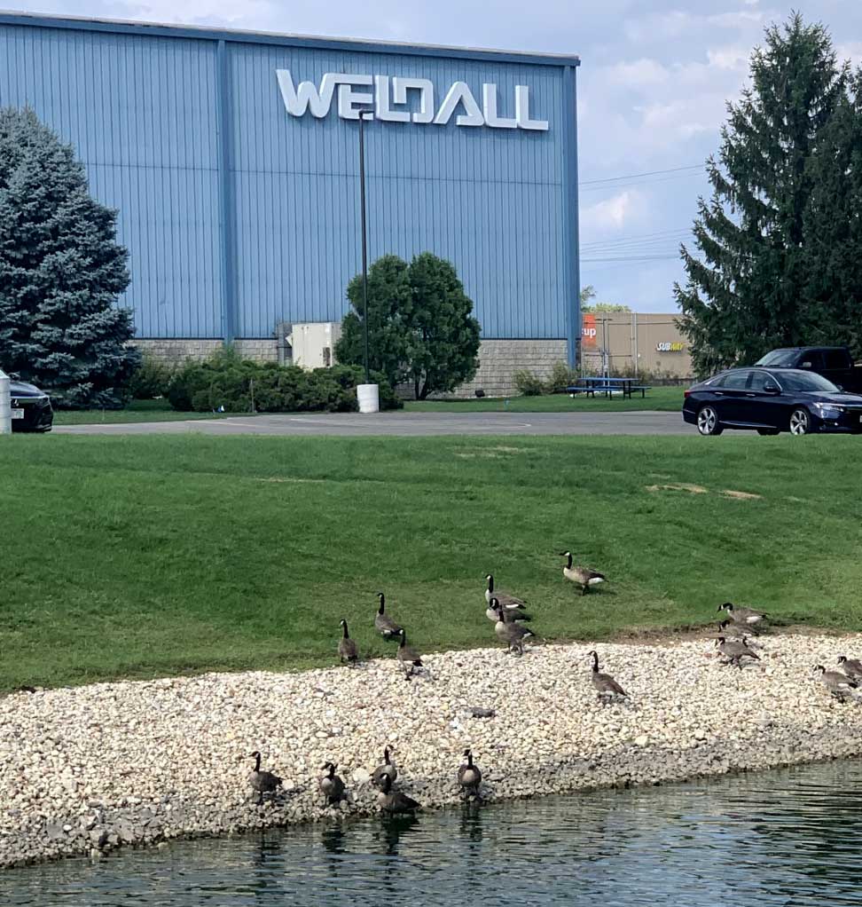 weldall manufacturing believes environmental compliance is important and strives to reduce waste