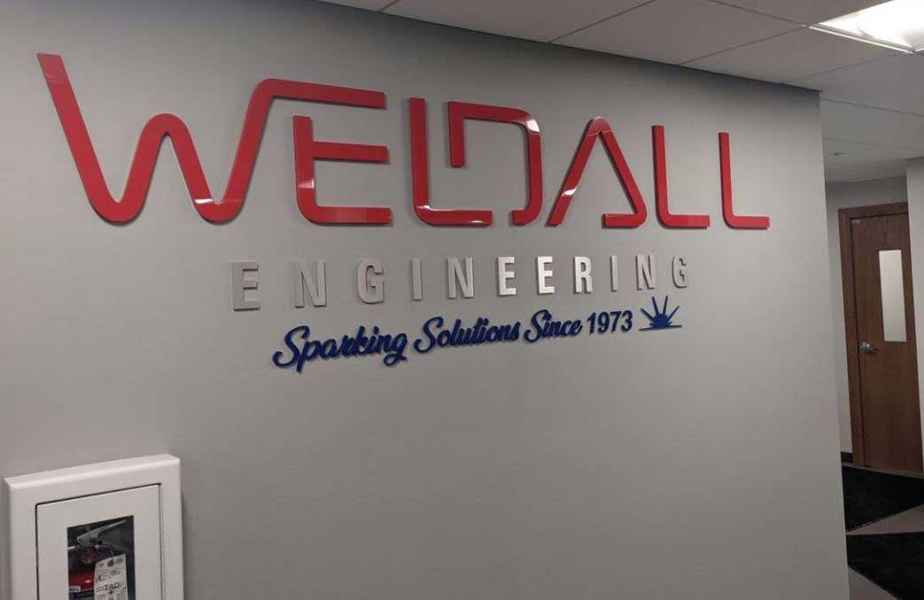 weldall manufacturing welding engineering department logo